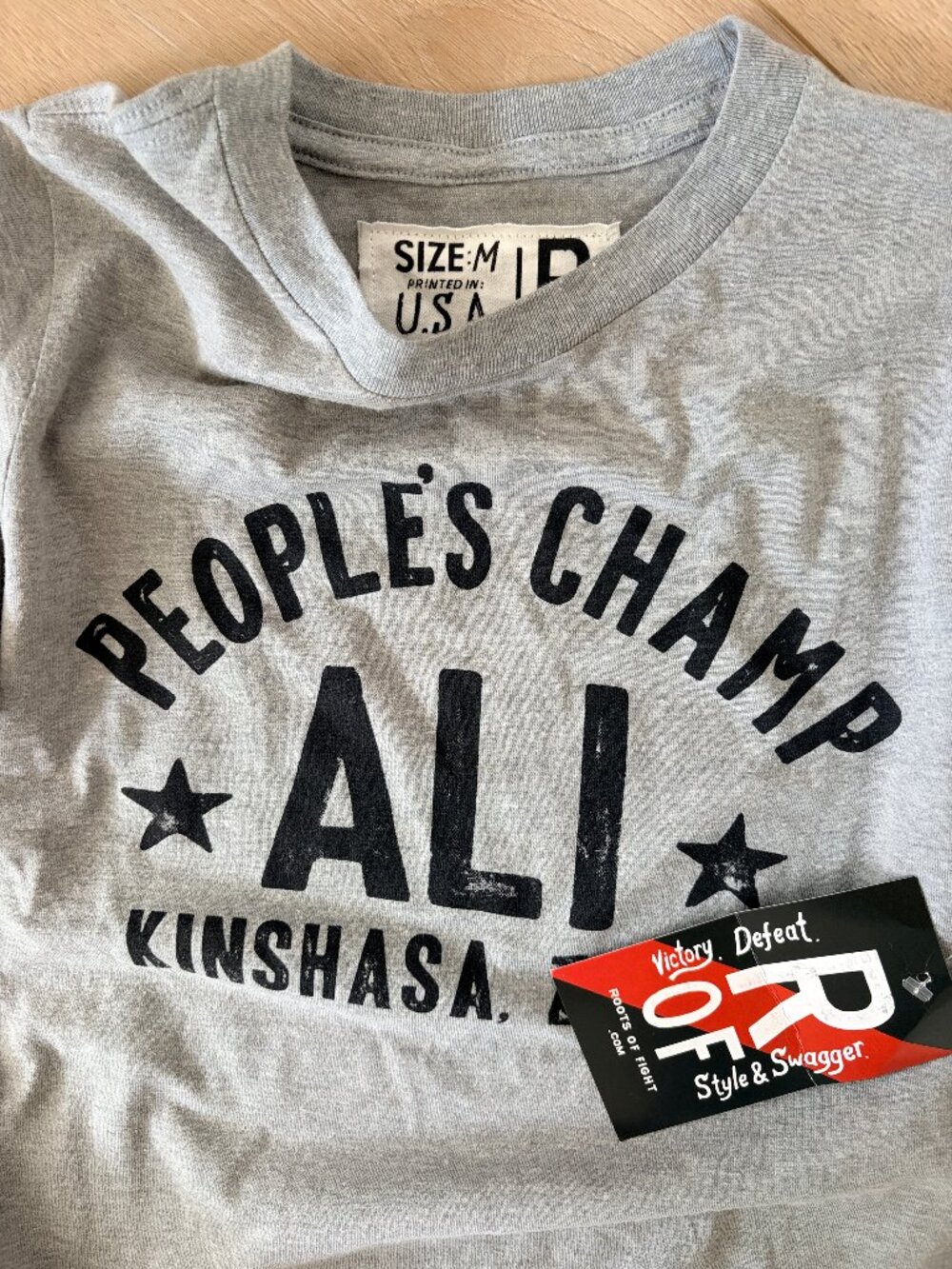 Ali Rumble Quote Tee - Picture 2 of 3